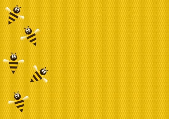 Обои с пчелками
