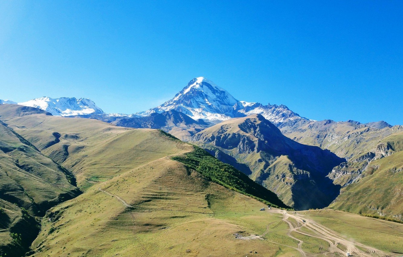 Гора Казбек Грузия