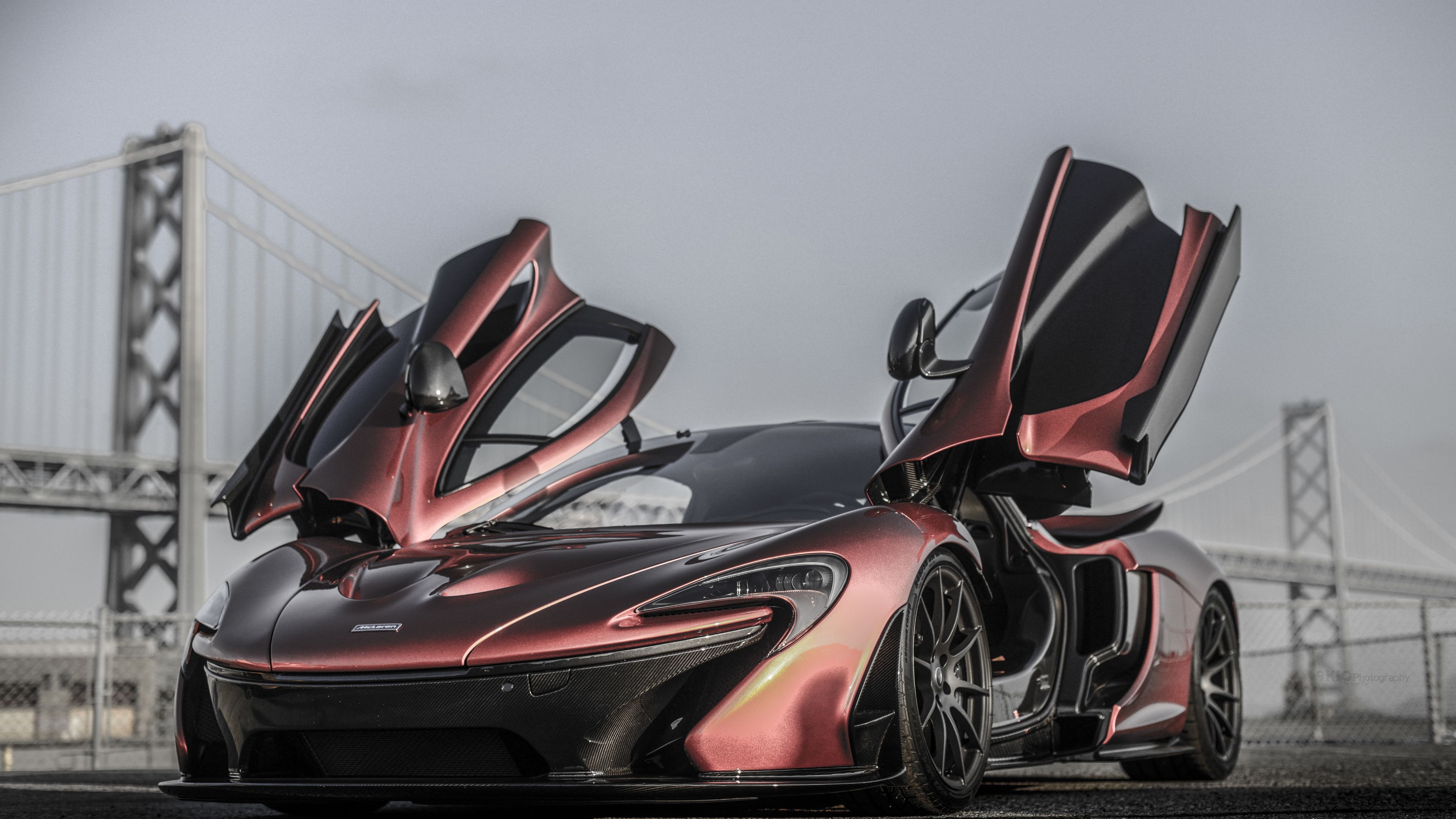 MCLAREN p1 красный фото хорошее качество