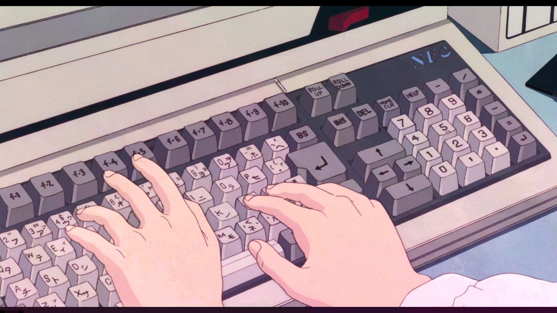 Звук печатает на клавиатуре