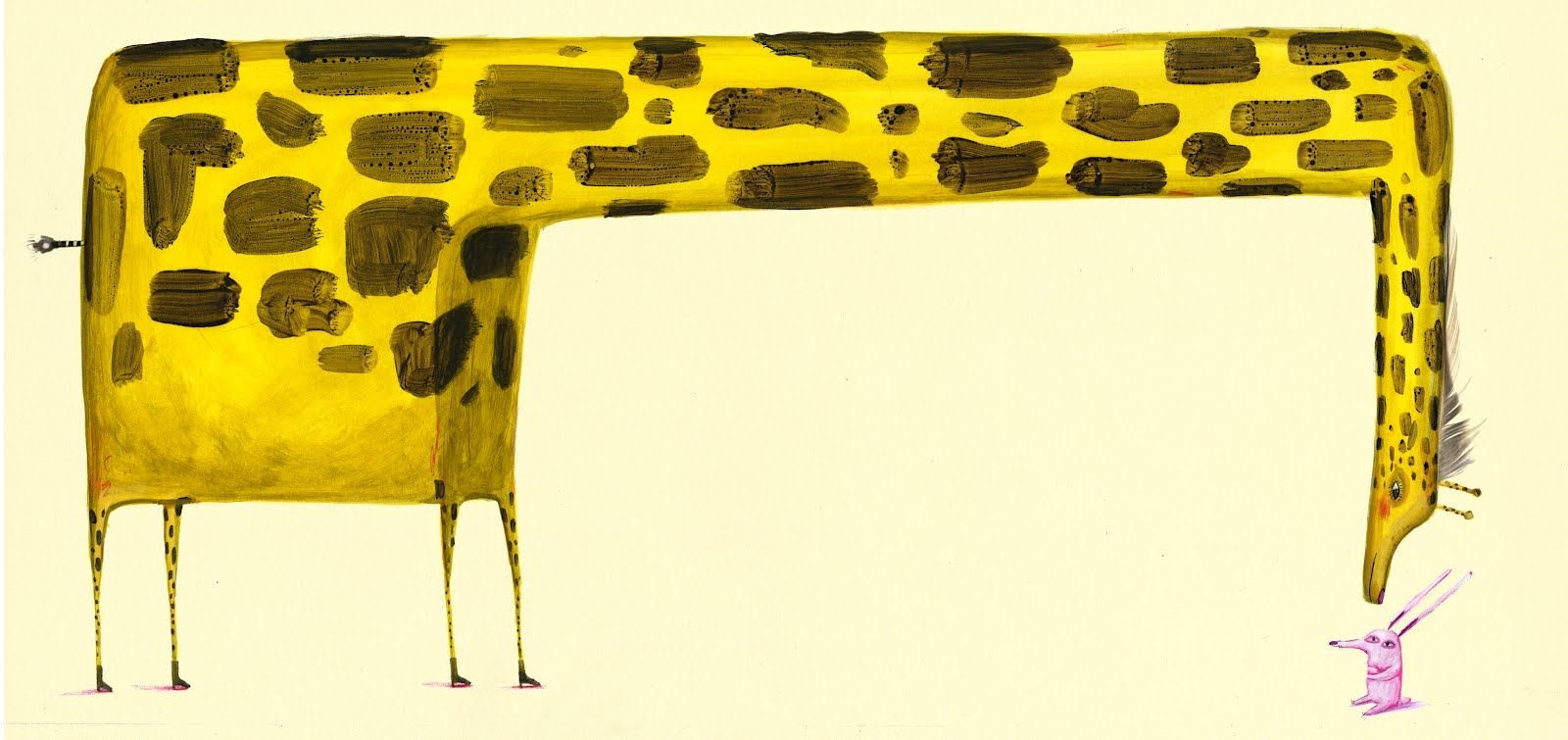 Иллюстрация Жираф арт