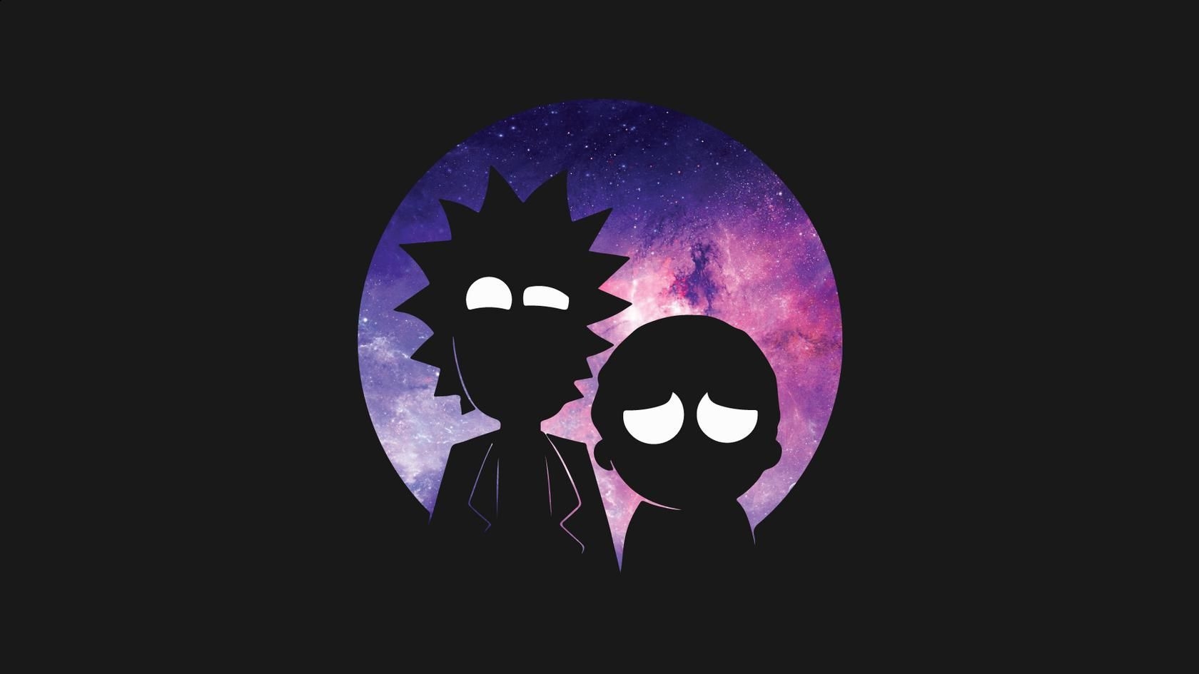 Cool rick and morty backgrounds