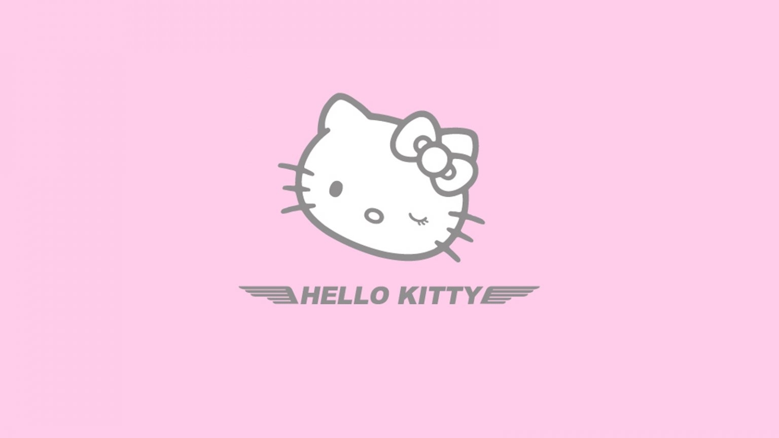 Включи обои hello kitty