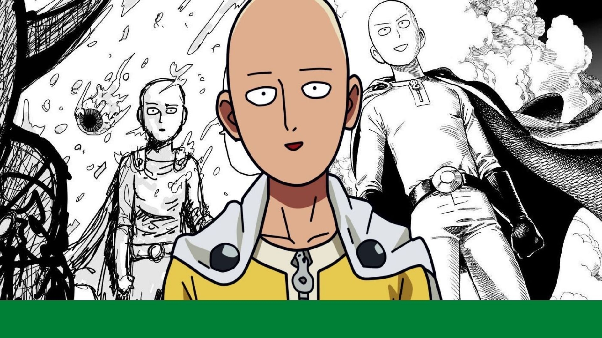 Комикс ванпанчмен. One Punch Tale комикс. One создатель Ванпанчмен. One Punch man Манга. Моб психо 100 и Сайтама.