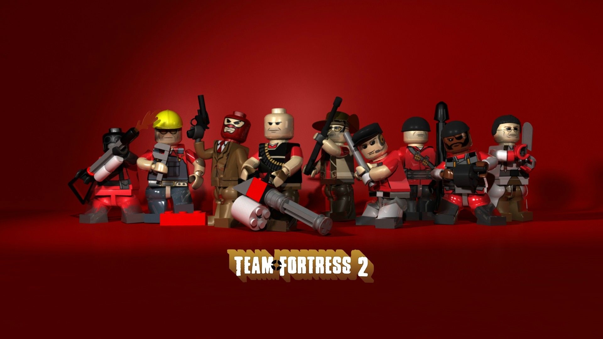 LEGO Team Fortress 2 наборы