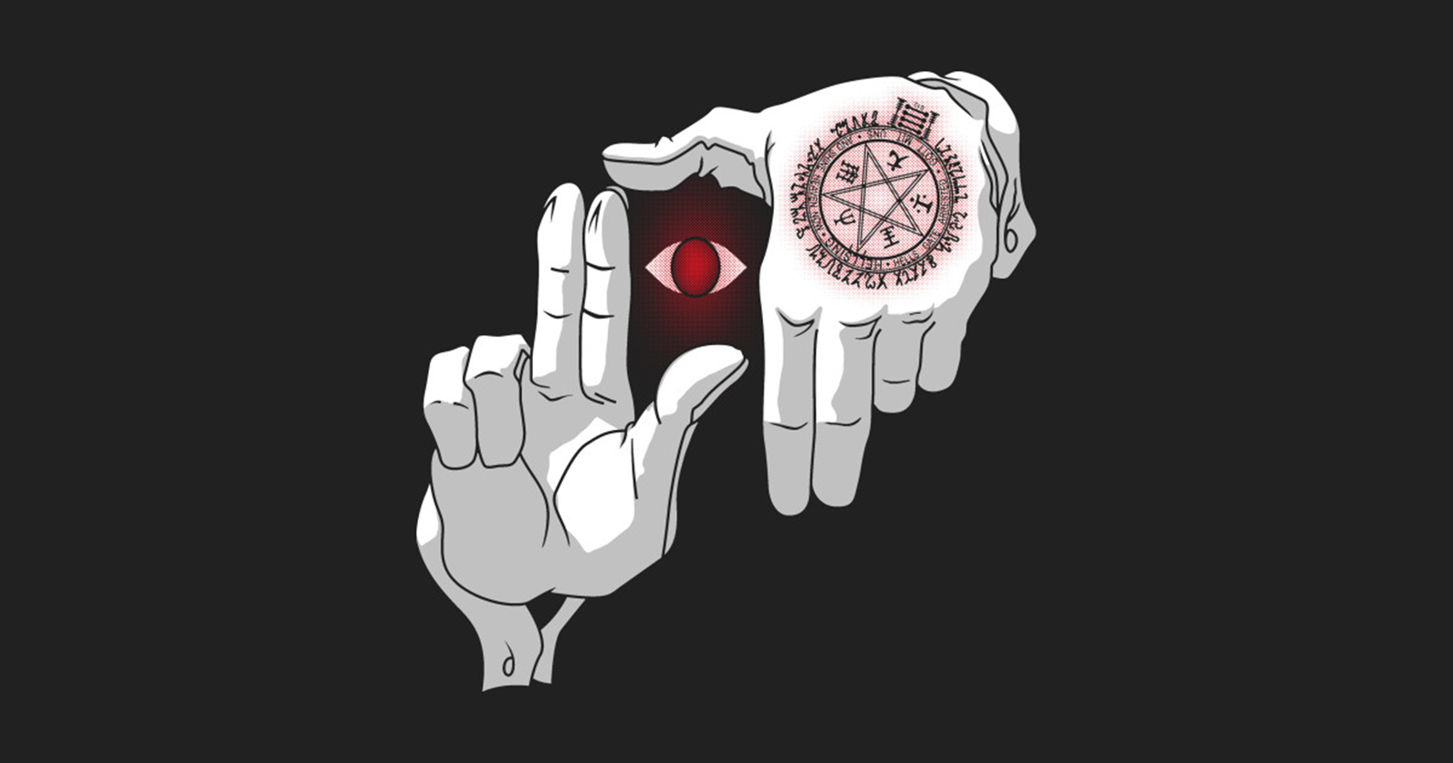 Alucard hand symbol