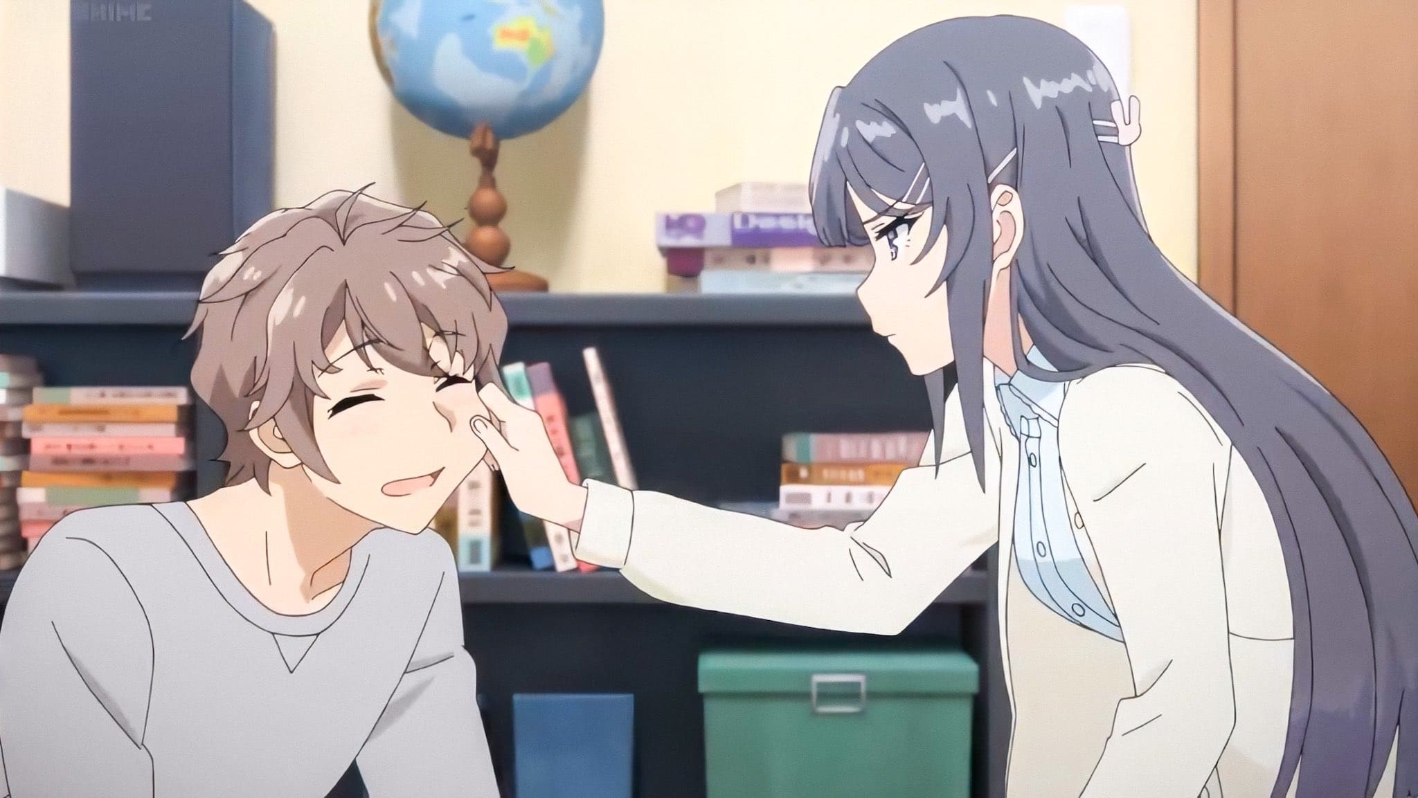 Seishun buta yarou wa bunny. Сакута Азусагава. Май Сакурадзима и Сакута Азусагава. Seishun buta Yarou WA Bunny girl Senpai no Yume wo Minai.