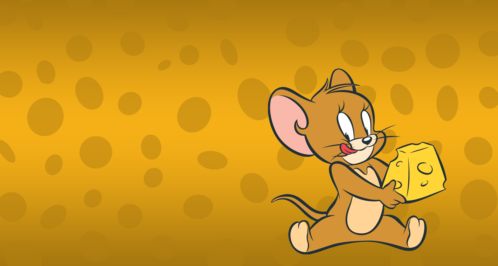 Мышка Джерри с сыром