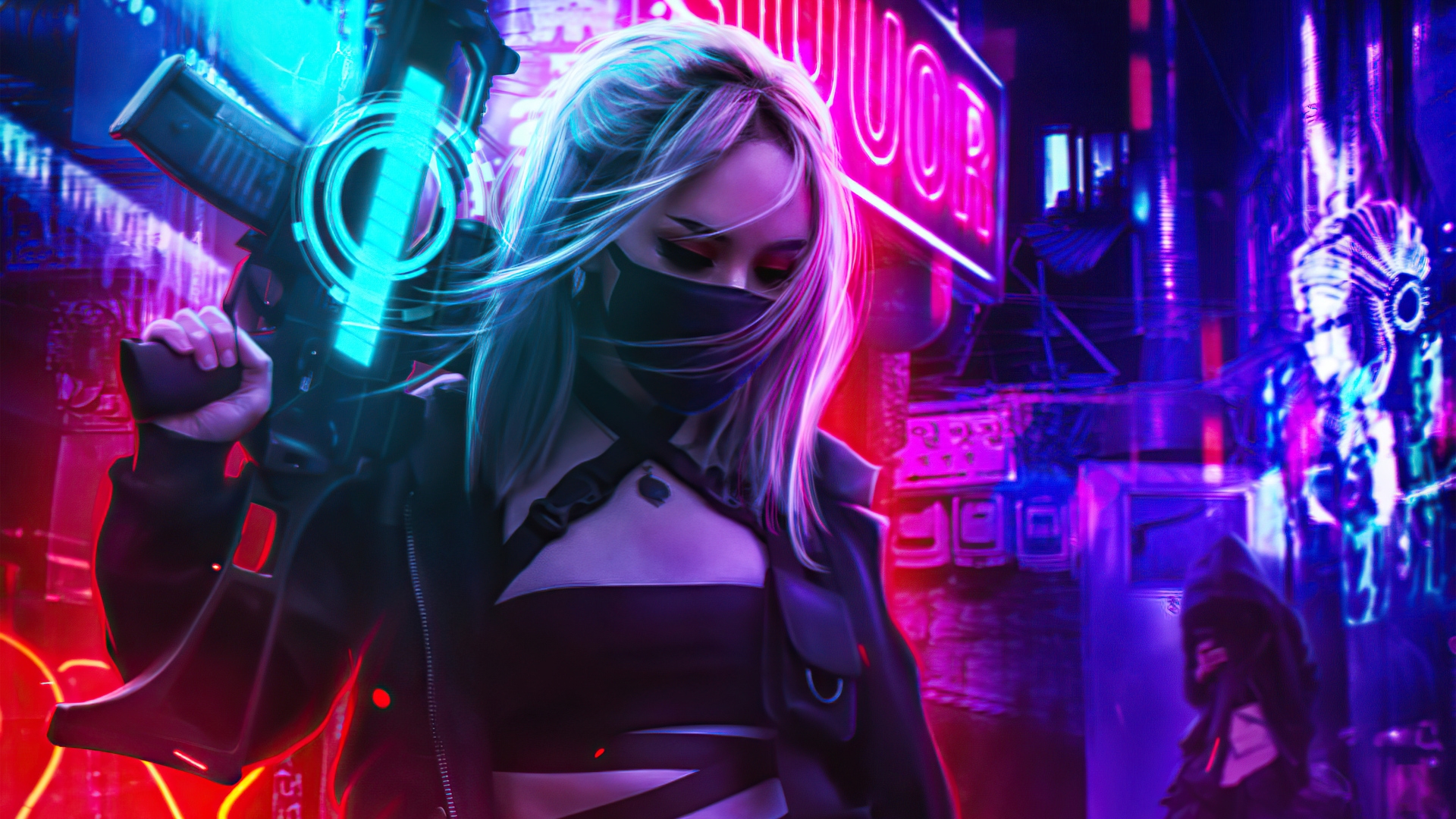 Cyberpunk картинки на телефон