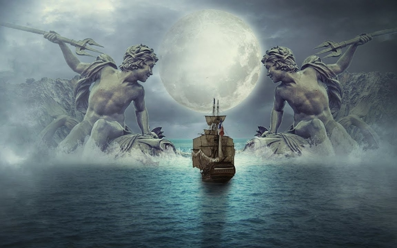 Посейдон спешит на помощь. Статуя Нептун Посейдон. Посейдон богиня. Ньерд Бог моря. Статуя Посейдона в Атлантиде.