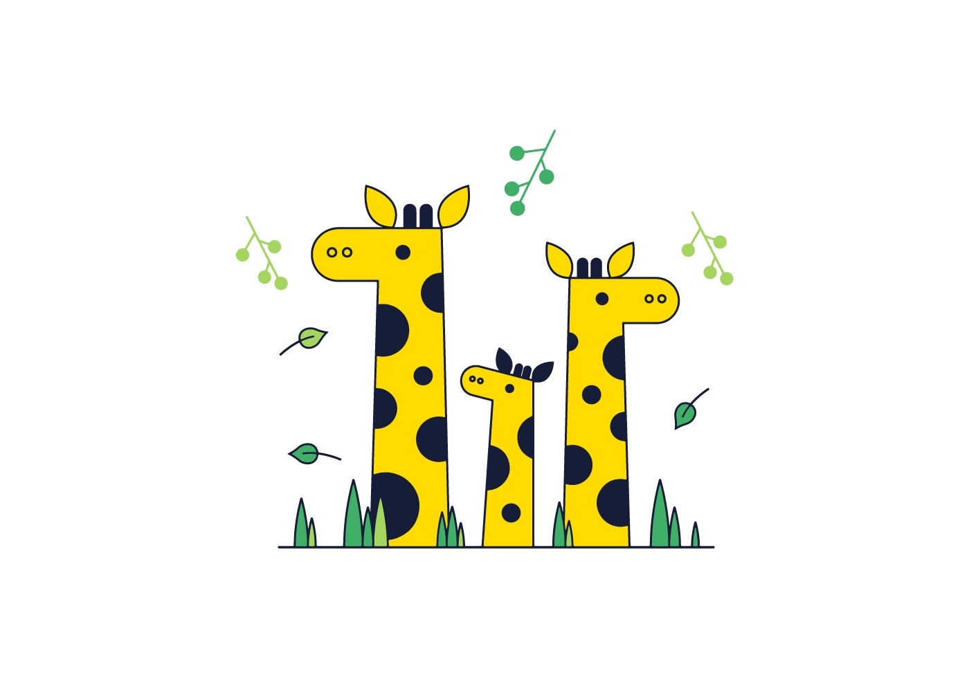 Жираф логотип
