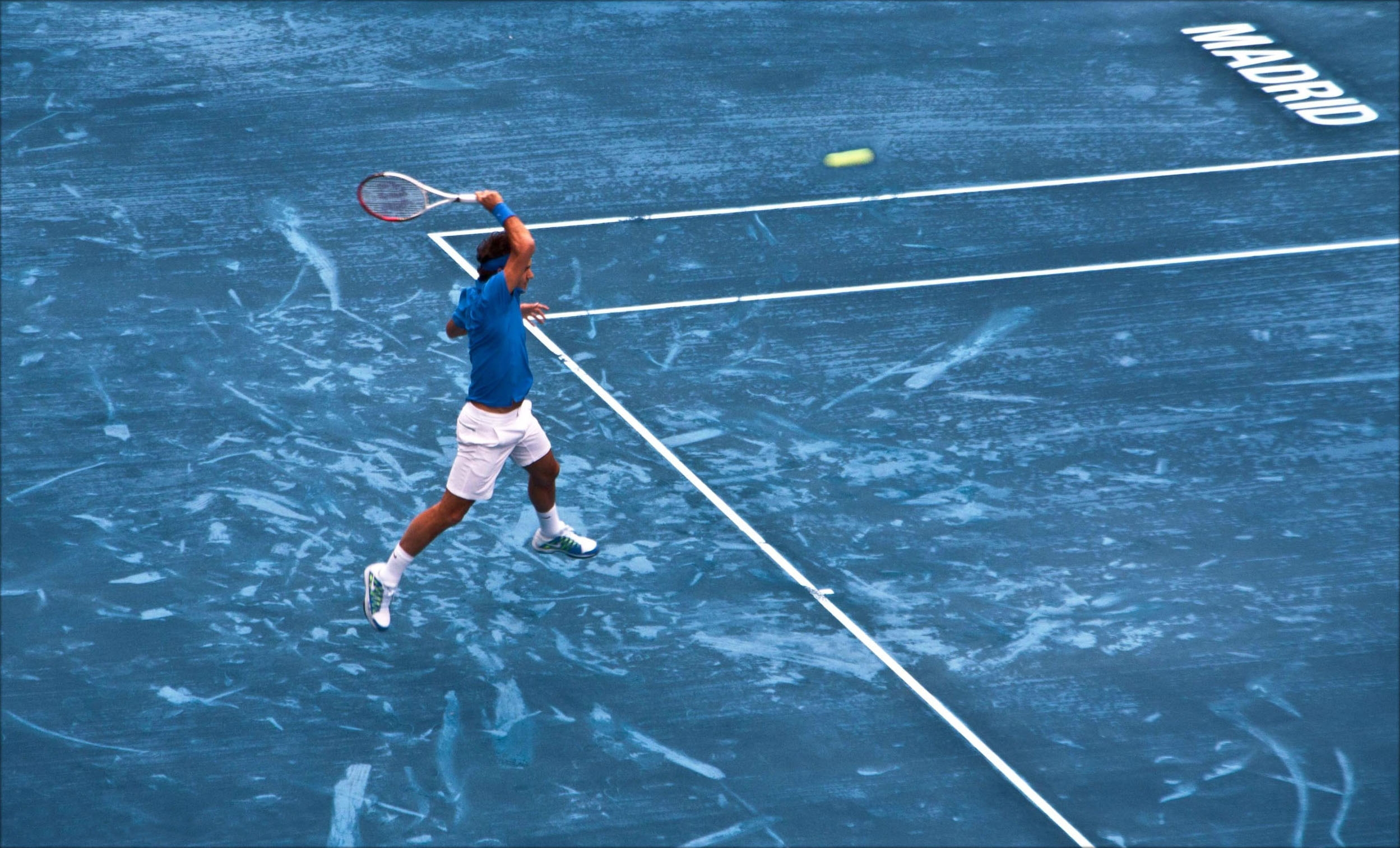 Голубой грунт теннис Мадрид