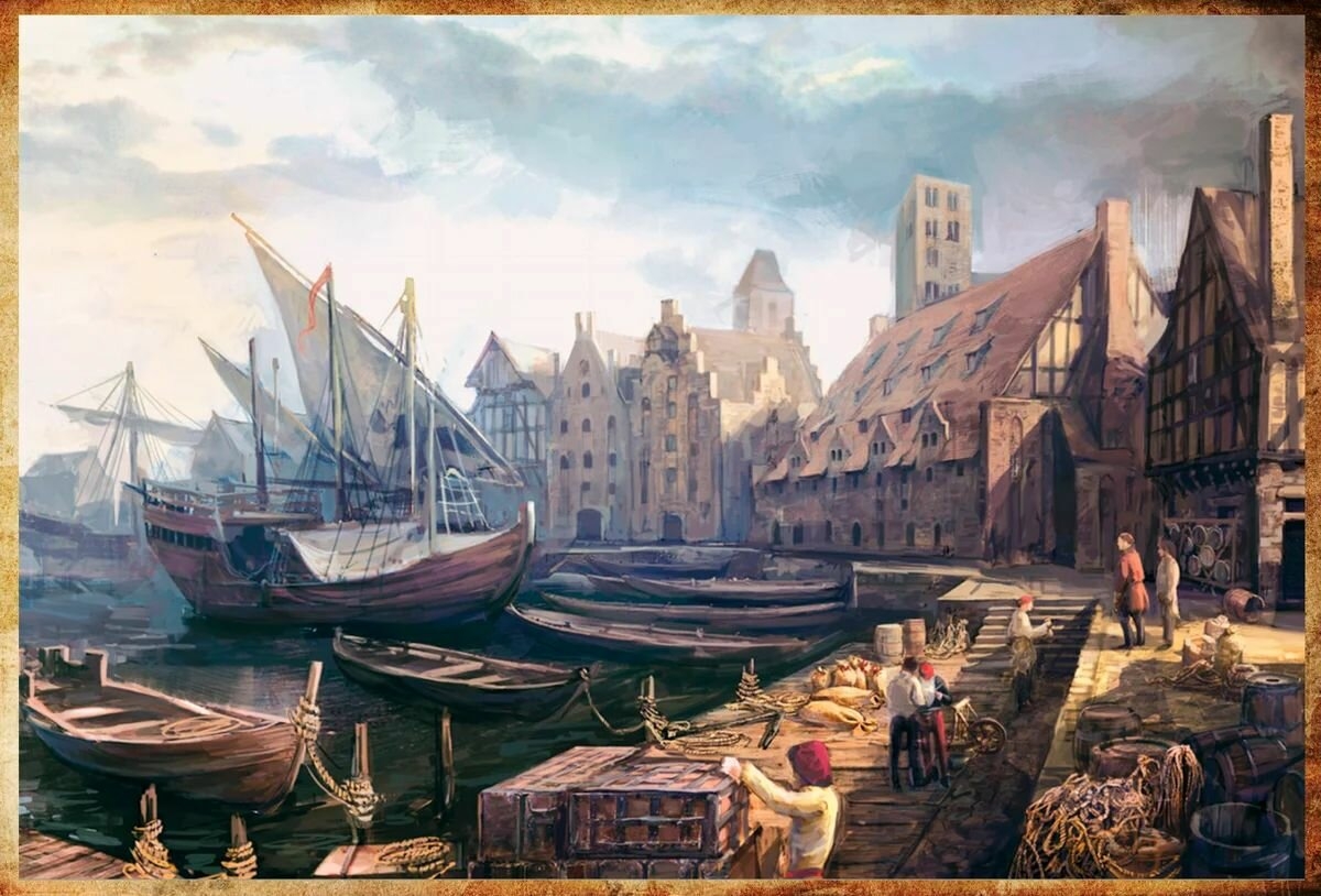 Порт средневековья