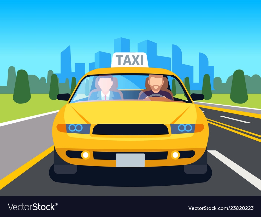 Мультяшные водители такси
