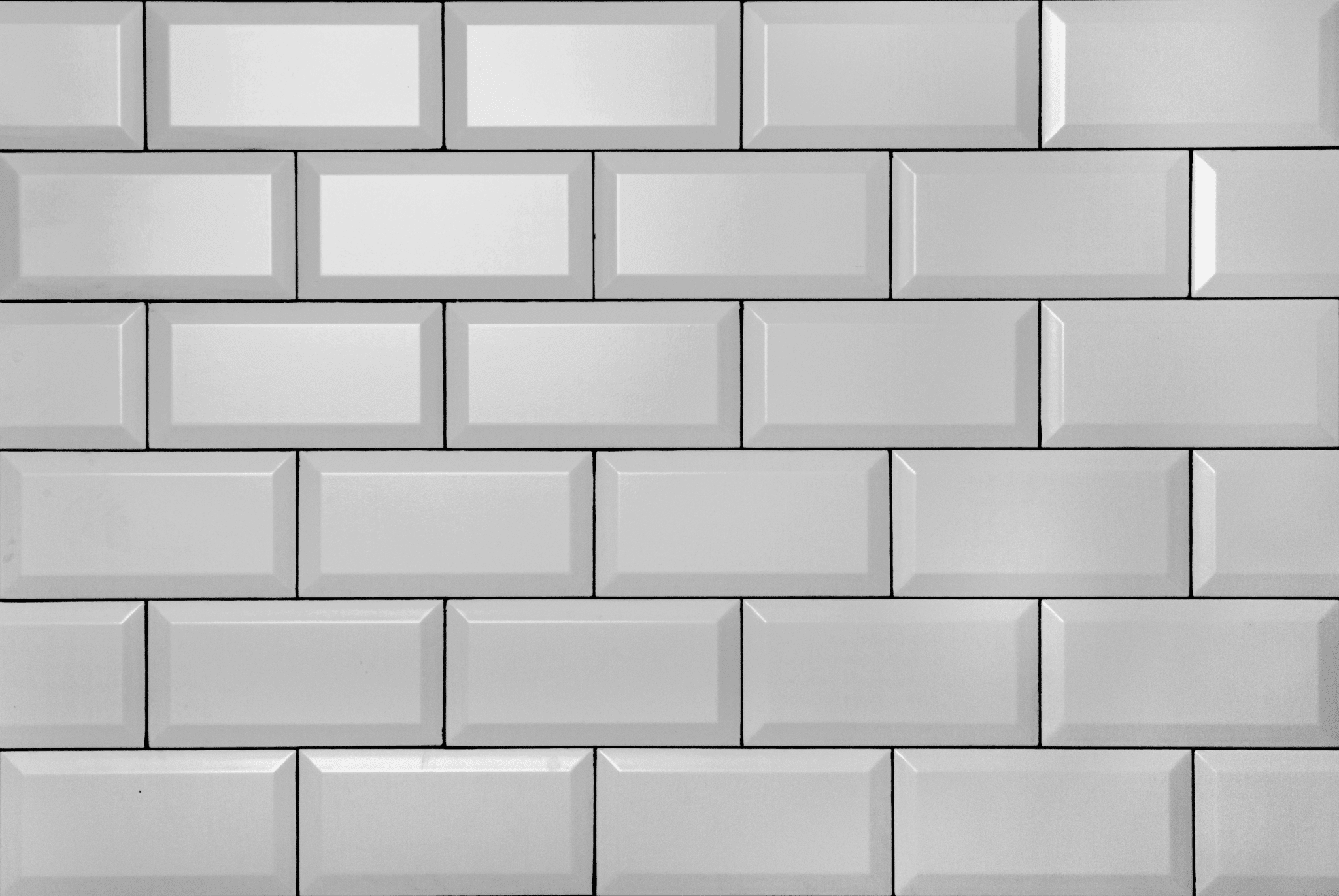 White tiles