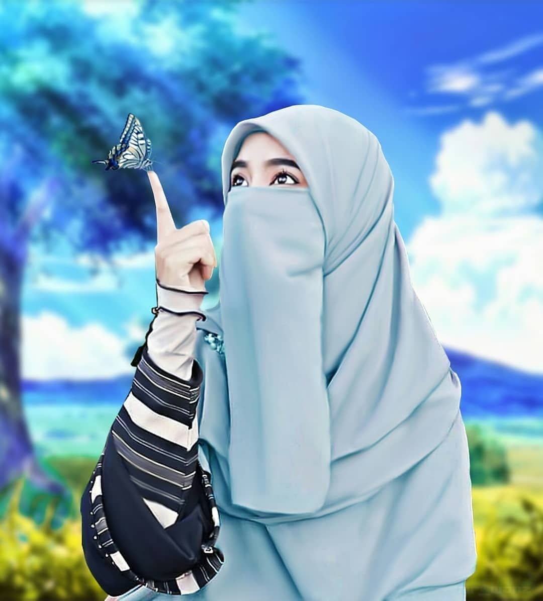 Аллах девушка в хиджабе
