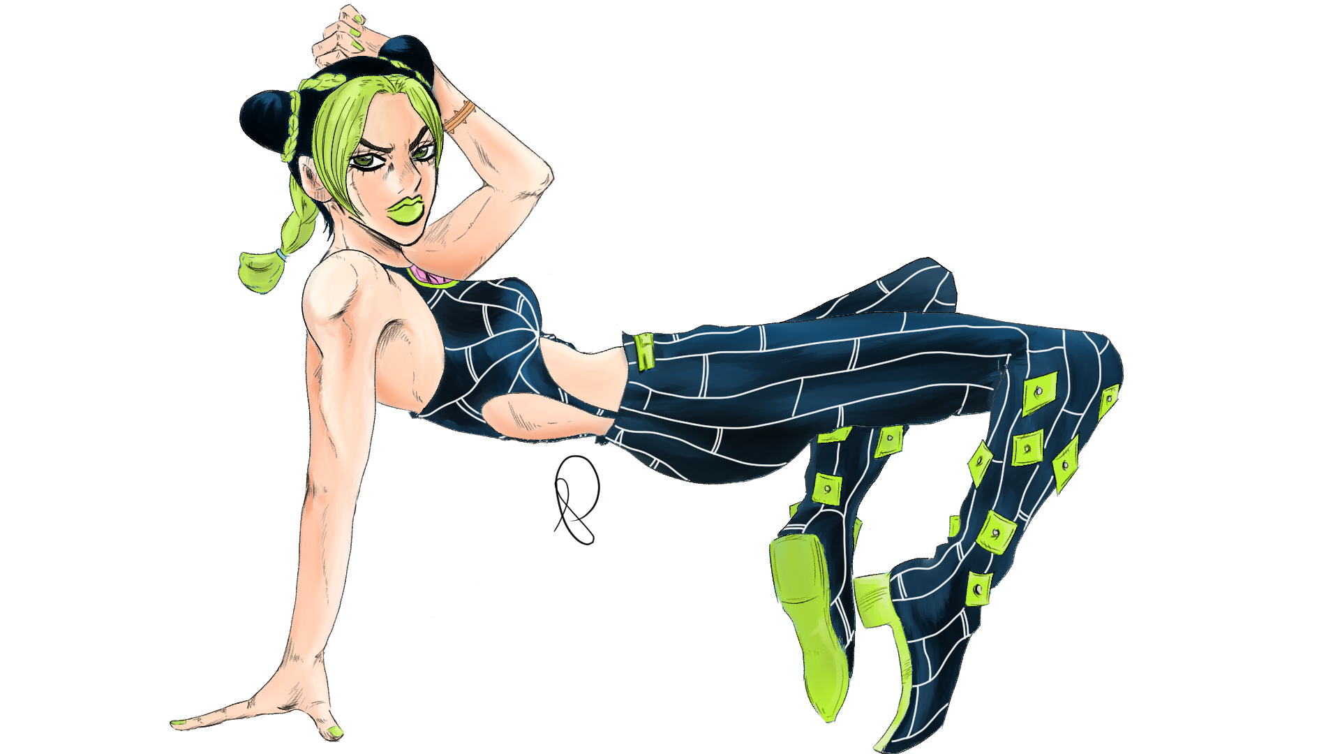 Jojo joline. Джолин Куджо 6 сезон. Jolyne. Джолин Джоджо. Рост Джолин Куджо.