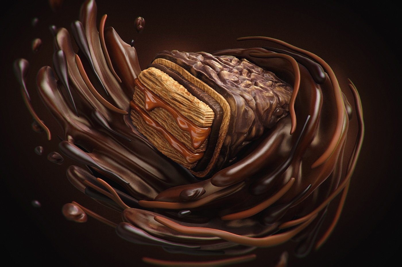 Шоколад арт - 58 фото