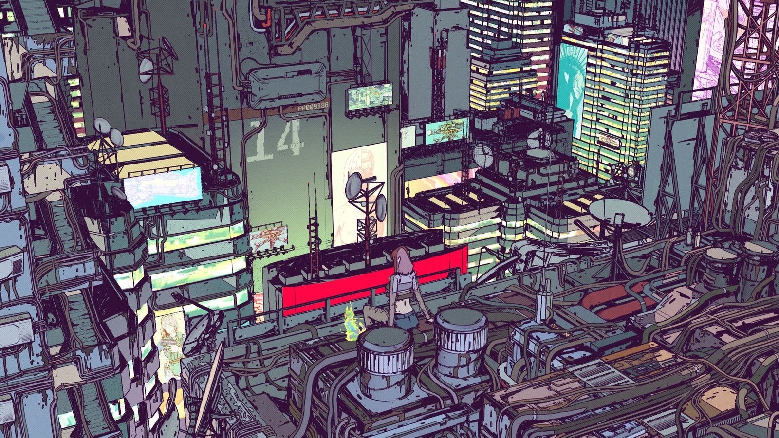 Cyberpunk pixel art фото 79