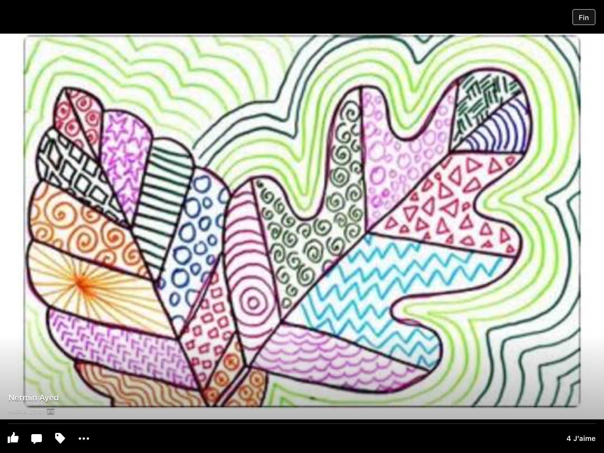 Орнамент линия жизни. Санни Браун дудлинг. Рисование фломастерами для детей. Дудлинг цветной. Цветная Графика для детей.