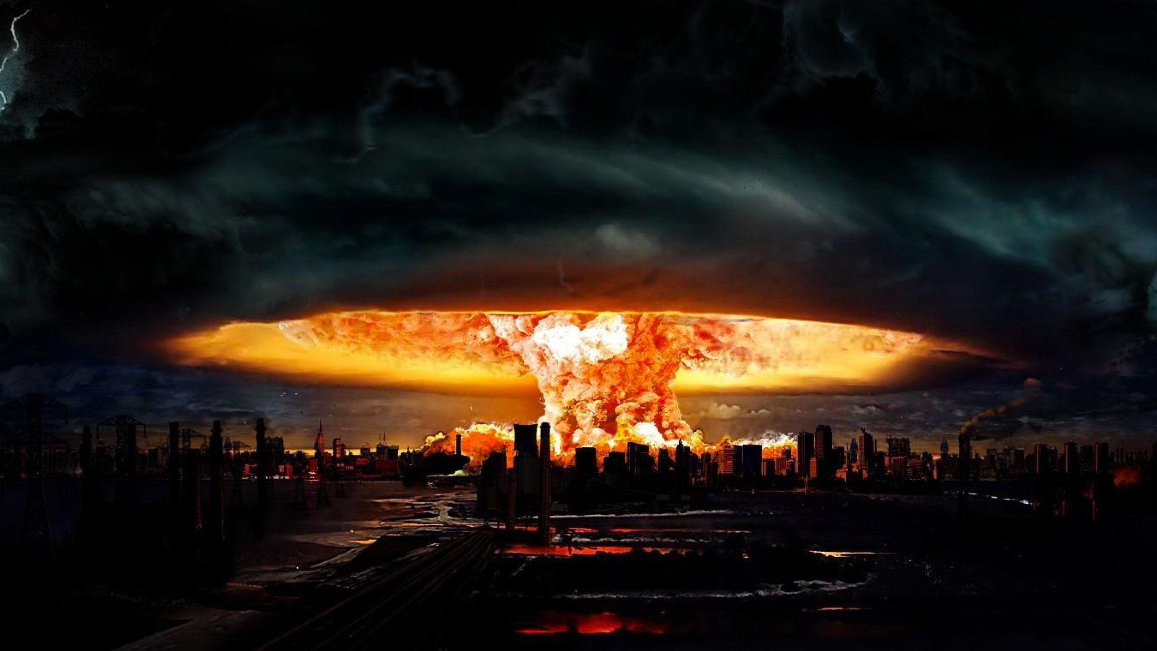 Конец света продолжение. Конец света 2002. Ядерный удар. Взрыв ядерный гриб.