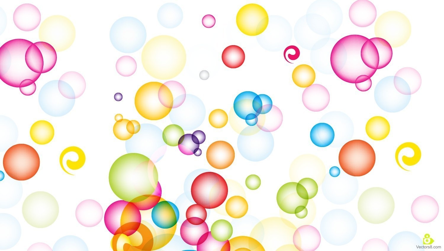Цветные пузырьки