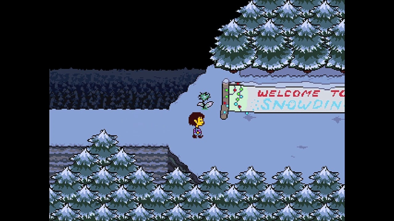 Карта undertale сноуден