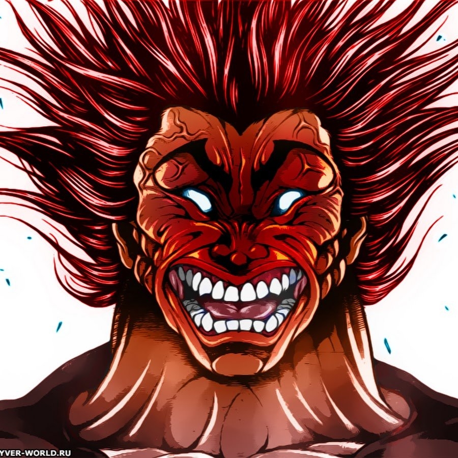 Yujiro hanma angry