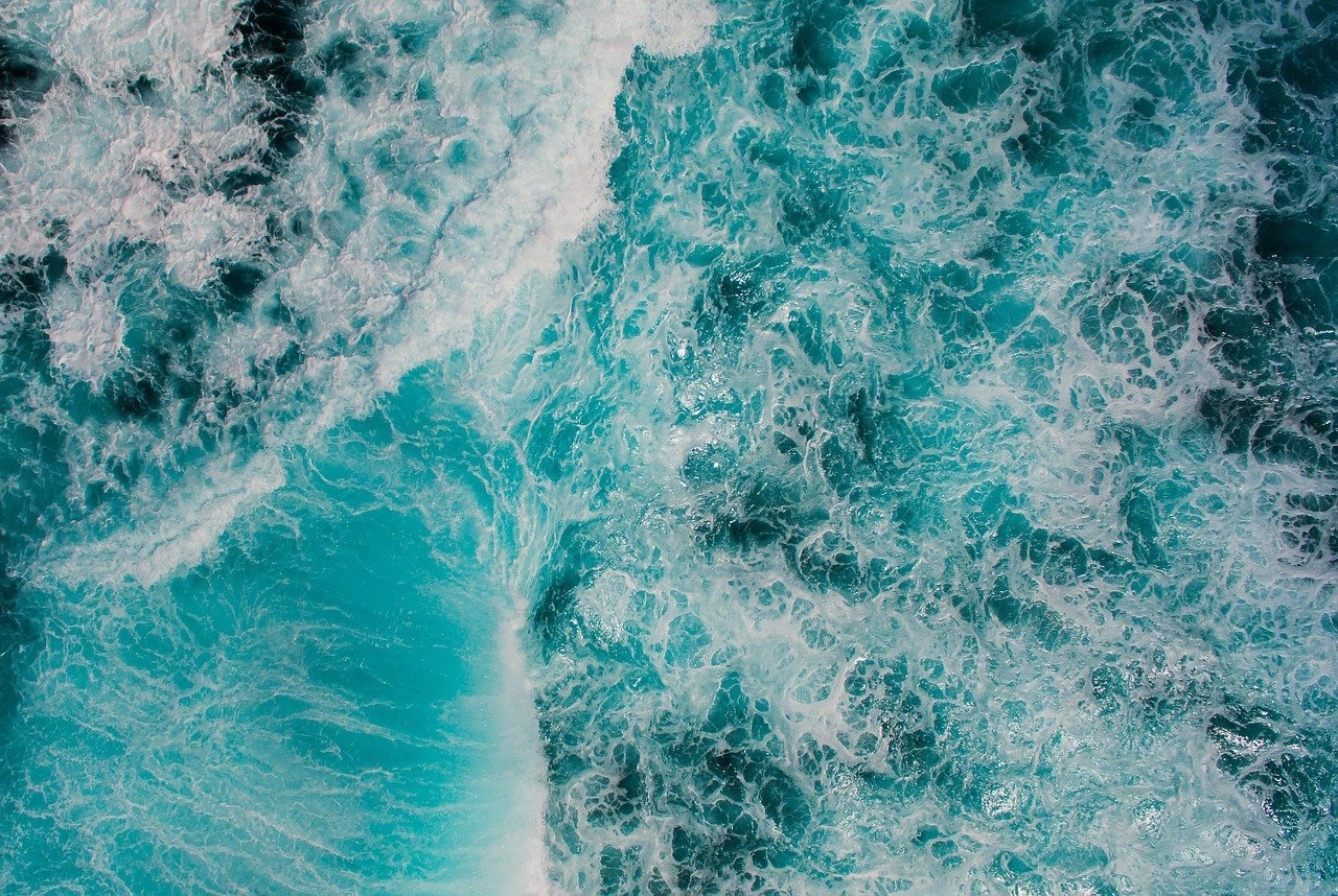 Цвет морской волны фон - 54 фото