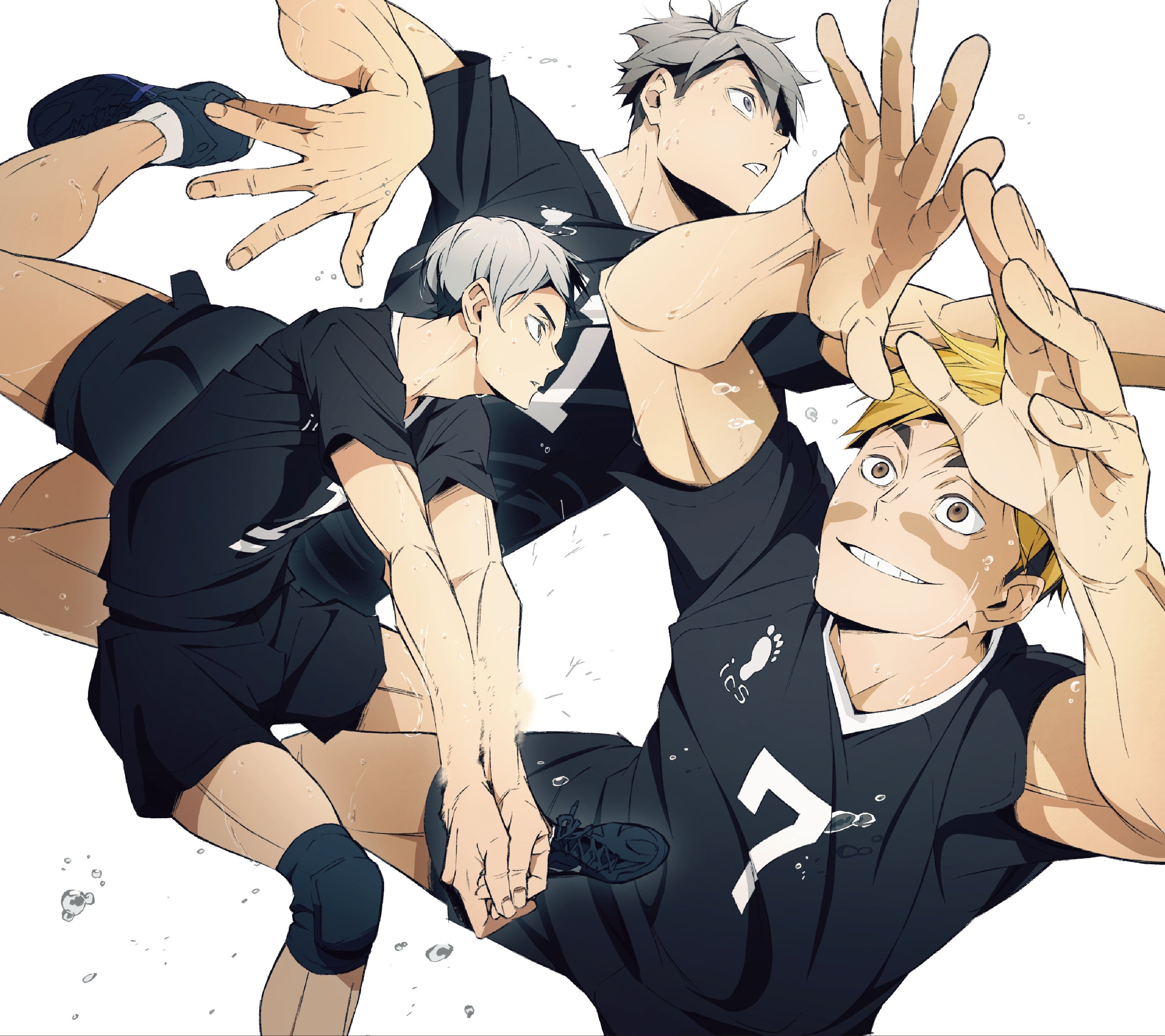 Haikyuu 18. Хината и Атсуму. Хината шоё и Атсуму.