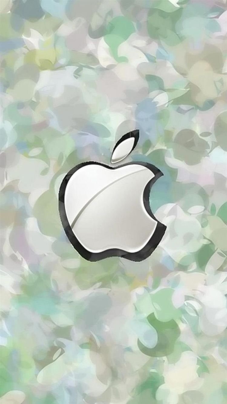 Заставка iphone с яблочком