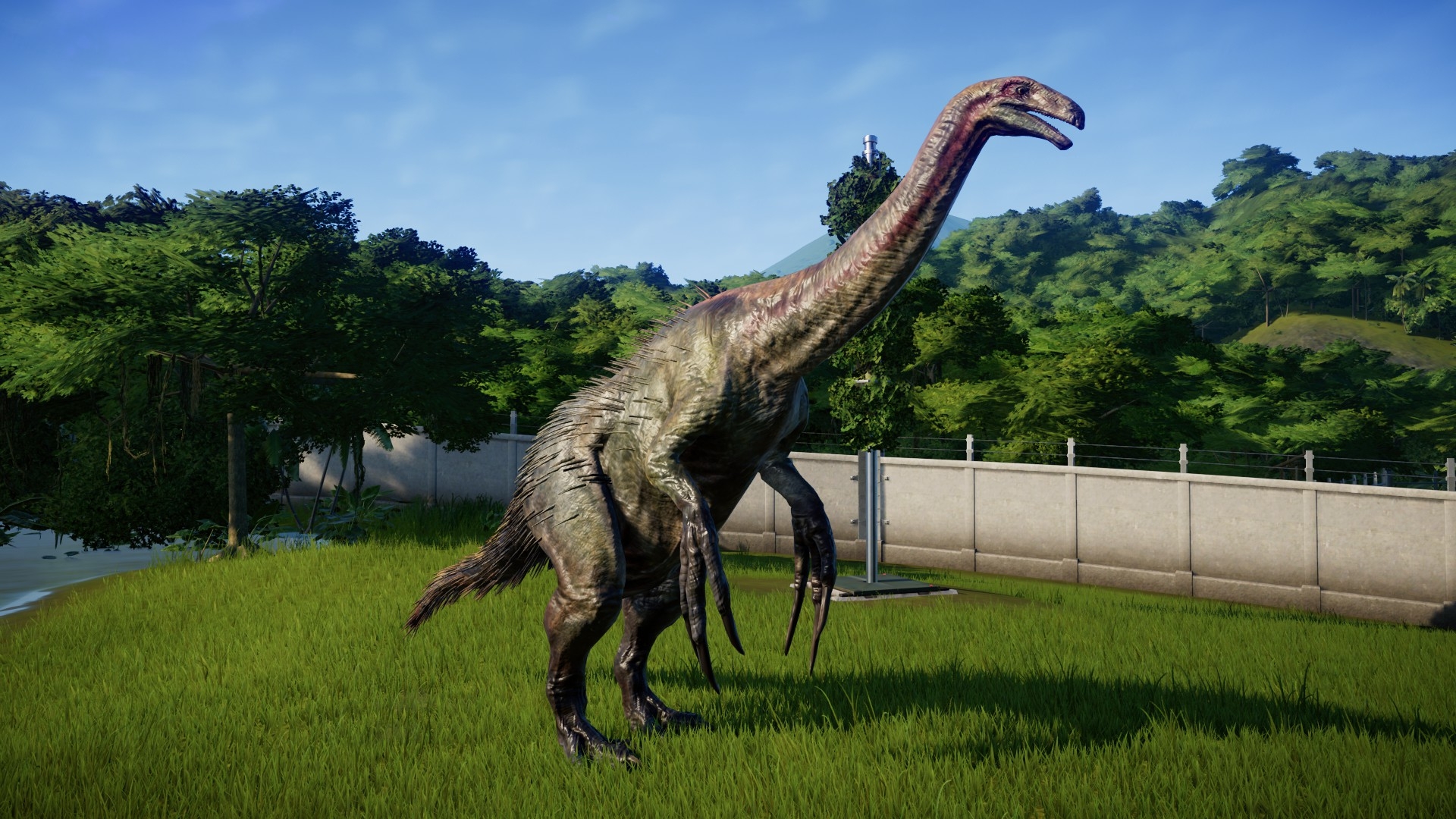 Jurassic World Evolution Теризинозавр