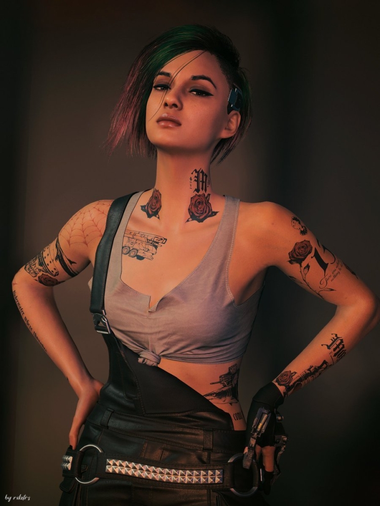 Judy Alvarez Cyberpunk