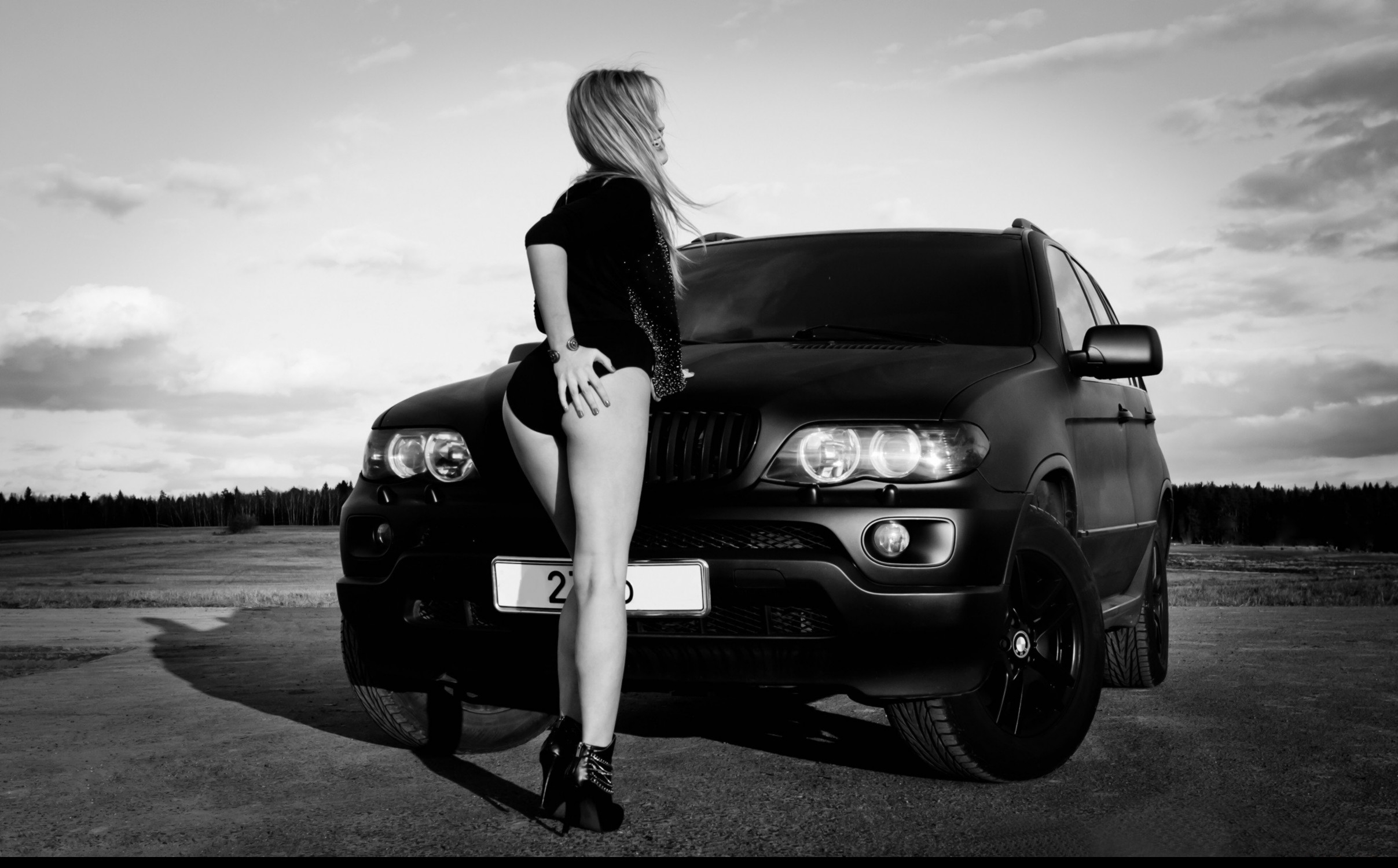 BMW x5 e53 и девушки