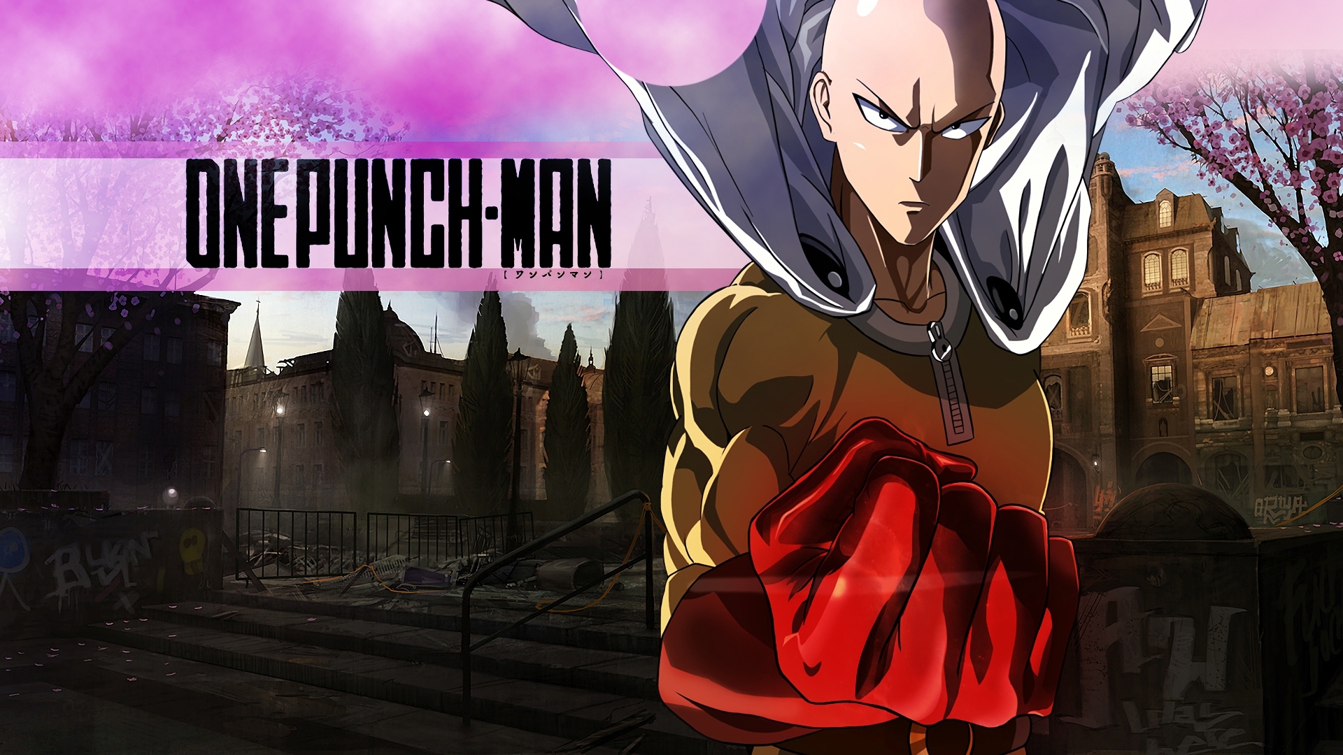 One punch man wiki. Ванпанчмен Сайтама.