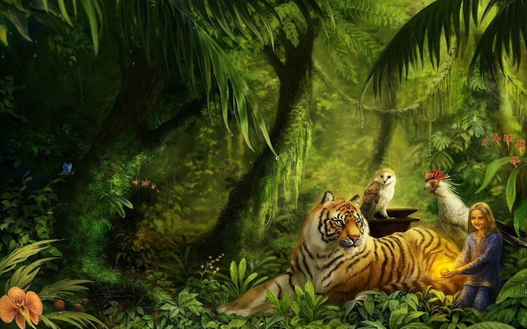 Заставка джунгли