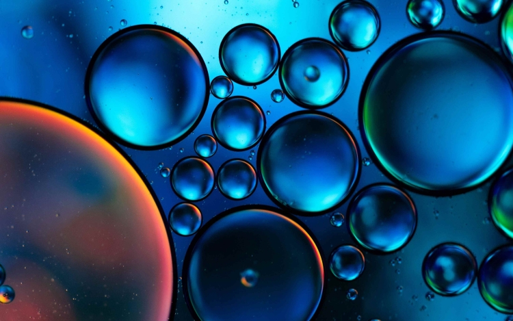 Заставка пузыри