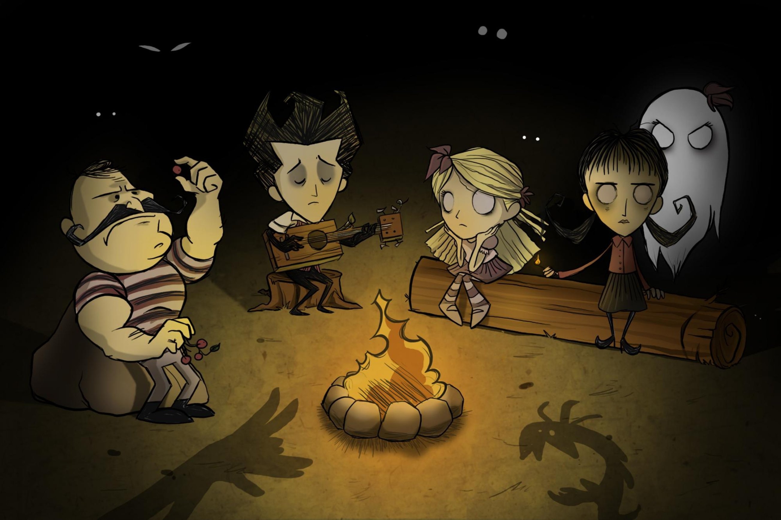 Персонажи игры донт старв. Don t Starve together. Уилсон don't Starve.