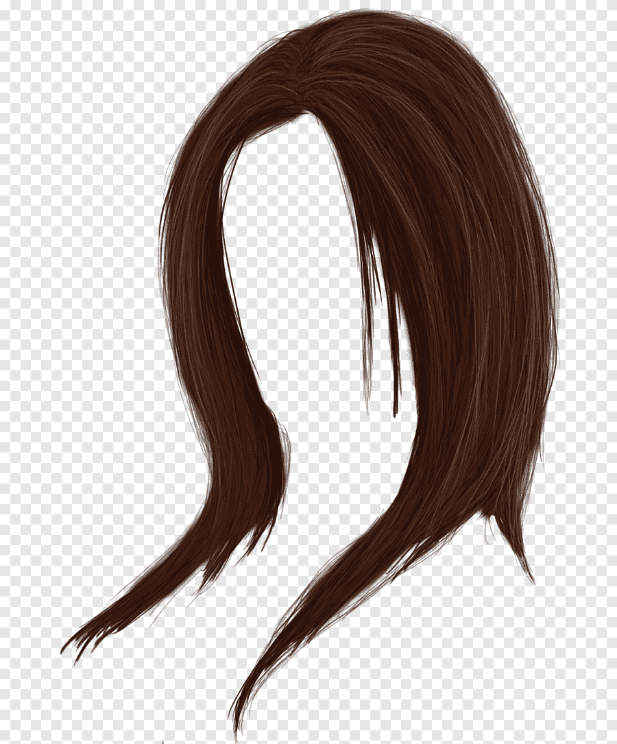Маленькая черная школьница с вьющимися волосами на прозрачном фоне | Премиум PSD Файл