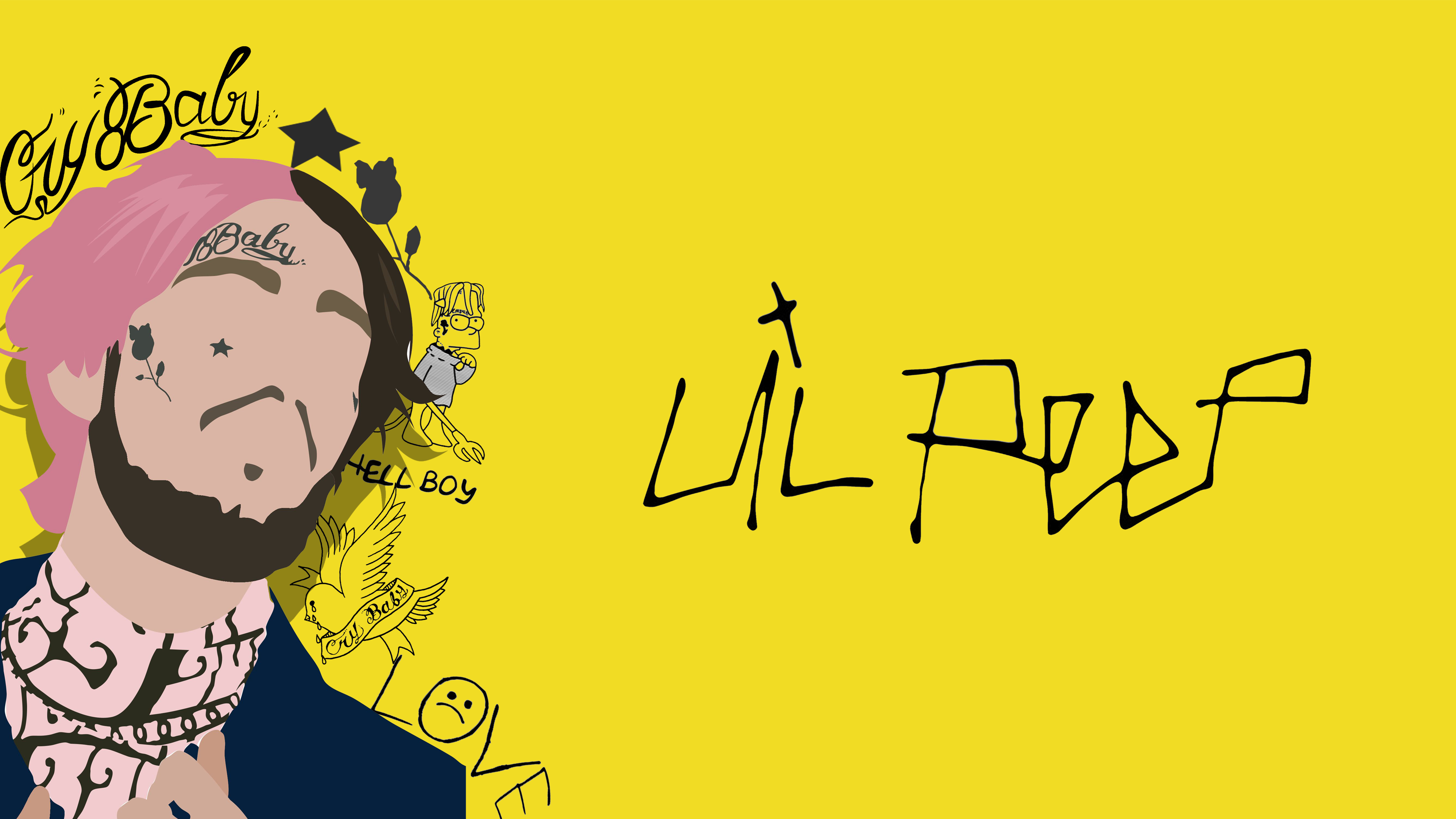 Пип качества. Lil Peep. Lil Peep обои 1920x1080. Crybaby Lil Peep обои. Лил пип на рабочий стол.