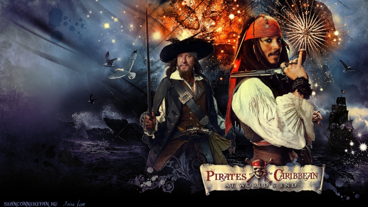 Обои пираты карибского моря