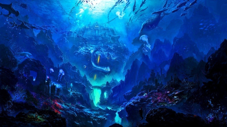 Подводный мир арт